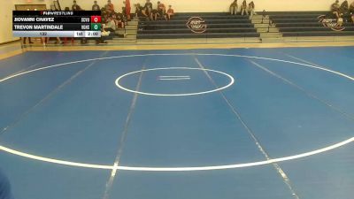 132 lbs Semis & 1st Wrestleback (8 Team) - Trevon Martindale, Vista Grande High School vs Jiovanni Chavez, Santa Cruz Valley Union High School