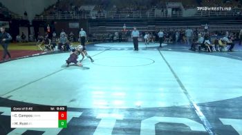 138 lbs Consolation - Caleb Campos, Cannon School vs Matthew Ryan, St. Benedict`s Prep