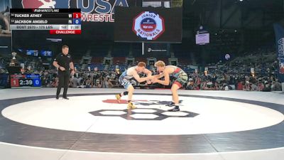 175 lbs Champ. Rd Of 32 - Tucker Athey, Wisconsin vs Jackson Angelo, Pennsylvania