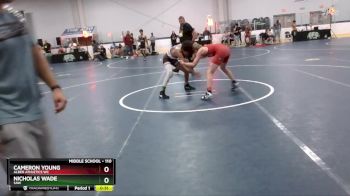 110 lbs 5th Place Match - Nicholas Wade, SAW vs Cameron Young, Alber Athletics WC