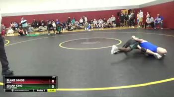 123 lbs Semifinal - Blake Inniss, Basic vs Isaiah King, Palo Verde