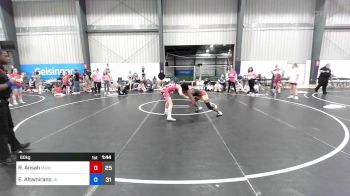 60 kg Rr Rnd 4 - Ruth Ansah, MGW Vanquishers vs Eva Altamirano, Jersey United Pink