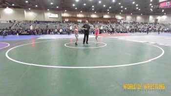 65 lbs 5th Place - Emy Rice, Clinton Youth Wrestling vs Gwen Briggs, California Grapplers