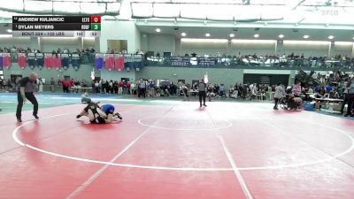 132 lbs Consolation - Andrew Kuljancic, Ellis Tech vs Dylan Meyers, Ridgefield