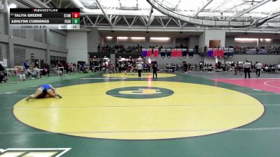 120 lbs Consi Of 8 #1 - Taliya Greene, Stamford vs Ashlynn Cummings, Fairfield Ludlowe