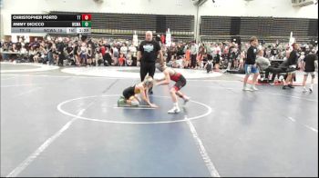 69 lbs Rr Rnd 6 - Christopher Porto, Team Tugman - ESC vs Jimmy DiCicco, Wrecking Crew Wrestling Academy - ESC