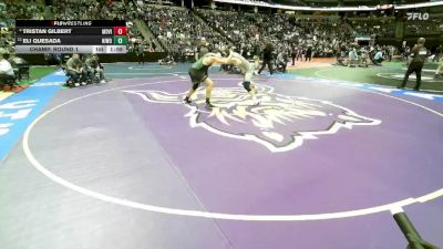 165-4A Champ. Round 1 - Eli Quesada, Niwot High School vs Tristan Gilbert, Mountain View