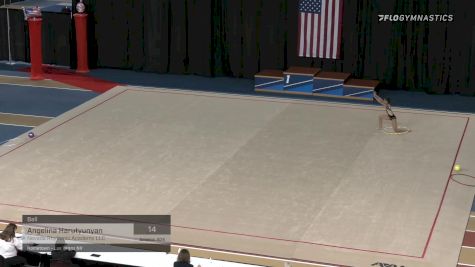 Angelina Harutyunyan - Ball, Nevada Rhythmic Academy LLC - 2021 Rhythmic Elite Qualifier