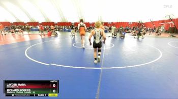 125-125 A Round 2 - Richard Rogers, Franklin Central Flashes vs Jayden Mara, Waukon