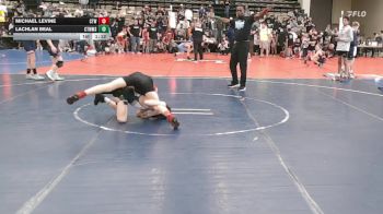 81 lbs Quarterfinal - Michael Levine, Cordoba Trained - ESE vs Lachlan Beal, CT Whale Beluga - ESE
