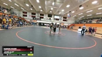 84 lbs Round 1 - Hudson Moore, Rocky Mountain Middle School vs Jacob Alley, Tongue River