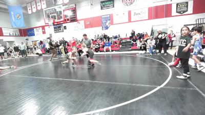 83-90 lbs Rr Rnd 1 - Cannon Rhatigan, Grove Takedown Club vs Carver Kirby, Jay Wrestling Club