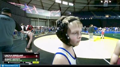 70 lbs Champ. Round 2 - Lincoln Birkeland, Tahoma Jr. Bears Wrestling Club vs Robert Reffett, Moses Lake Wrestling Club