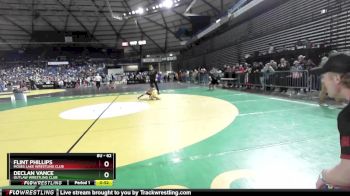 62 lbs Cons. Round 2 - Declan Vance, Outlaw Wrestling Club vs Flint Phillips, Moses Lake Wrestling Club