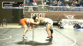 174 lbs 5th Place - Caleb Campos, American vs Myles Takats, Bucknell