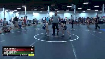 76 lbs Round 6 (8 Team) - Luke Hosonitz, Iron Horse Blue vs Silas Dietrich, Mayfield Mat Academy