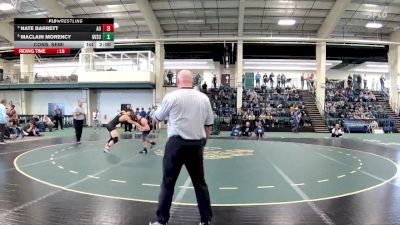 165 lbs Cons. Semi - Maclain Morency, Grand Valley State vs Nate Barrett, Ashland