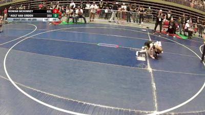 45 lbs Semis - Kolt Van Orden, Shootbox vs Rowan Mckinney, Montrose Elite