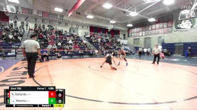 150 lbs Semifinal - Lelynd Mesina, West Hills vs Nathaniel Gallardo, Sahuarita