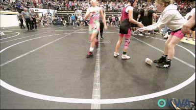 67 lbs Consolation - Kapri Bruens, Carl Albert vs Royal Austin, Redskins Wrestling Club