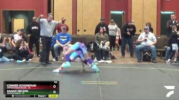 115 lbs Round 4 (6 Team) - Danan Nelson, Untouchables vs Conner Schoneman, Untouchables Black