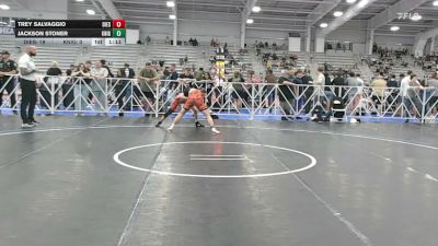 132 lbs Rr Rnd 3 - Trey Salvaggio, Diesel - HSB vs Jackson Stoner, Knights RTC/Wrestling Club - HSB