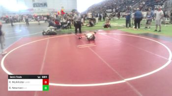 58 lbs Semifinal - Rudy McAllister, Juggernaut WC vs Bentley Newman, Illinois Valley