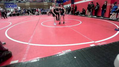 62 lbs Rr Rnd 3 - Graycie Card, Tulsa Blue T Panthers vs Kashtyn Rice, Coweta Tiger Wrestling