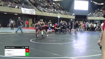 136 lbs Quarterfinal - Quintin Palm, Ickesburg, PA vs Xxavior Pabon, Pittston, PA