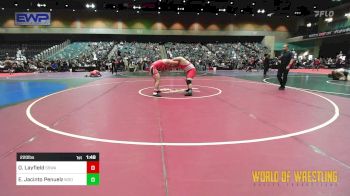 220 lbs Consi Of 8 #2 - Owen Layfield, Silver State Wrestling Academy vs Esteban Jacinto Penuelas, Earl Wooster