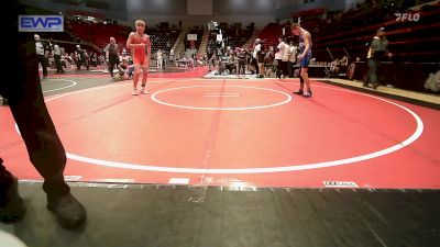 110 lbs Consolation - Porter Chaney, Vinita Kids Wrestling vs Jett Sisemore, Team Tulsa Wrestling Club