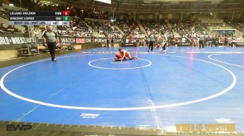 Consi Of 8 #2 - Leland Holden, Ponca City Wildcat Wrestling vs Vincent Lopez, Unattached