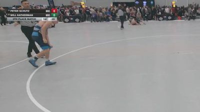 120 lbs 5th Place Match - Peter Schutz, MN Elite vs Will Katherman, MN Elite
