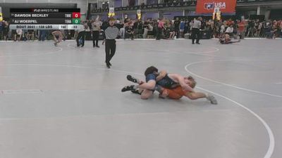 138 lbs 7th Place Match - AJ Woerpel, Team Nazar vs Dawson Beckley, Threestyle