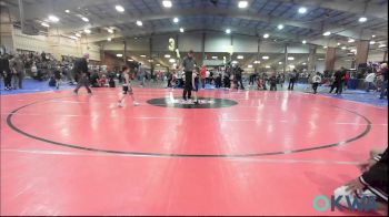 43 lbs Consi Of 8 #2 - Rip Harrington, Marlow Outlaws vs Hadley Delozier, Coalgate Wildcat Wrestling Club