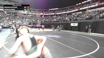 215-3A Quarterfinal - Deshaun Salazar, University vs Charlie Hanna, Timnath