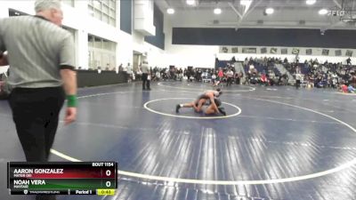 120 lbs Cons. Round 6 - Noah Vera, Mayfair vs Aaron Gonzalez, Mater Dei