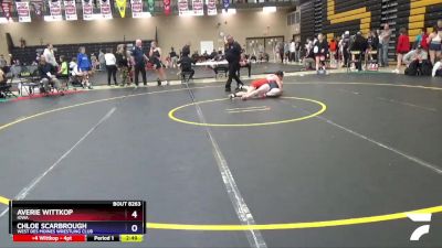 170 lbs Round 4 - Averie Wittkop, Iowa vs Chloe Scarbrough, West Des Moines Wrestling Club