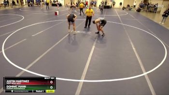 172 Championship Bracket Champ. Round 2 - Dominic Mann, Kasson-Mantorville vs Justin Martinez, West Bend West