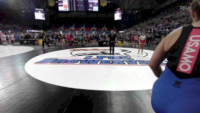 170 lbs Rnd Of 32 - Harlie Velarde, WY vs Carli Vargas, MO