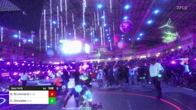 95 lbs Quarterfinal - Brayson Brummond, Casper WC vs Drake Gonzales, Steel City Reloaded WC