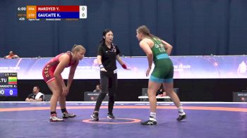 76 kg 1/8 - Yelena Makoyed, USA vs Kamile Gaucaite, LTU