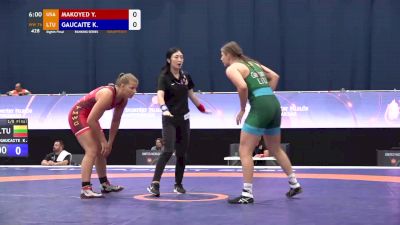 76 kg 1/8 - Yelena Makoyed, USA vs Kamile Gaucaite, LTU