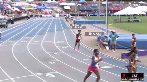 Youth Girls' 4x400m Relay, Semi-Finals 3 - Age 17-18