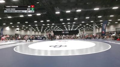 132 lbs Semis - Vinny Ferrari, Cardinal Wrestling Club vs Alex Choo, Wolf Pack Wrestling TX
