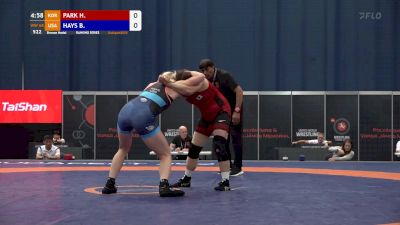 68 kg Bronze - Brooklyn Hays, USA vs Hyeonyeong Park, KOR