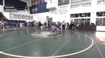 144 lbs Champ. Round 3 - Jeremy De Alba, Bishop Amat vs Kavi Garvey, Fountain Valley