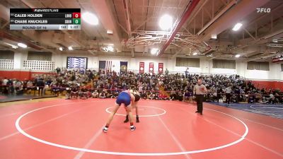 150 lbs Round Of 16 - Caleb Holden, Londonderry vs Chase Knuckles, Souhegan