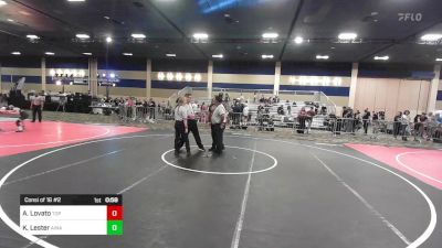 94 lbs Consi Of 16 #2 - Amer'ah Lovato, Top Rank HAC vs Kairae-Wehiwa Lester, Ainapaa Wrestling Team