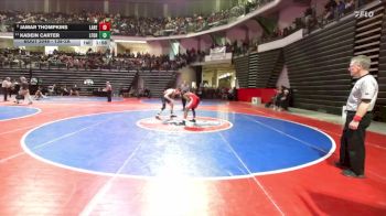 138-2A Champ. Round 1 - Kadein Carter, Lakeview Ft. Oglethorpe HS vs Jamar Thompkins, Laney